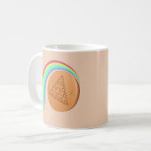コーヒーマグゲームダゴナトライアングル溶ける虹 コーヒーマグカップ (正面左)