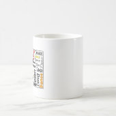 コーヒーマグダンスデザインイン・カラー コーヒーマグカップ (中央)