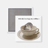 コーヒーマグネットを持って来るまで マグネット (正面/裏面)