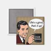 コーヒーマグネット マグネット (正面/裏面)