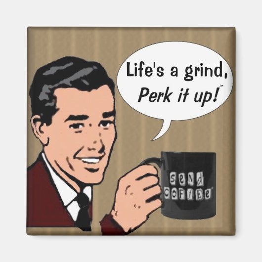 コーヒーマグネット マグネット (正面)