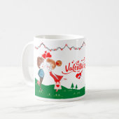 コーヒーマグバレンタインデー コーヒーマグカップ (正面左)