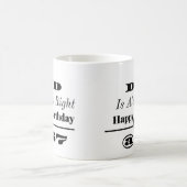 コーヒーマグパーソナライズされた名の定義マグ コーヒーマグカップ (中央)