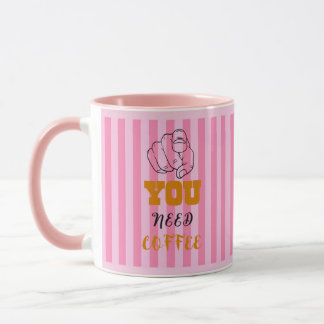 コーヒーマグピンク マグカップ