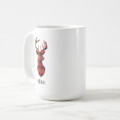 コーヒーマグランバージャックプリッドディアー コーヒーマグカップ (正面左)