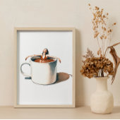 コーヒーマグリトリートポスター ポスター