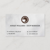 コーヒーマグロゴ | コーヒービーンズ 名刺 (裏面)