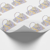 コーヒーマグワードアート ラッピングペーパー (角)