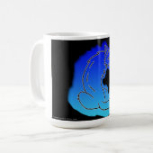 コーヒーマグ上のトーチテールラジオショーデザイン#2 コーヒーマグカップ (正面左)