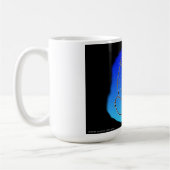 コーヒーマグ上のトーチテールラジオショーデザイン#2 コーヒーマグカップ (左)