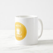 コーヒーマグ丸いロゴ コーヒーマグカップ (正面右)