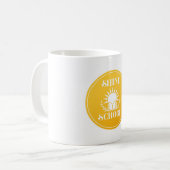 コーヒーマグ丸いロゴ コーヒーマグカップ (正面左)