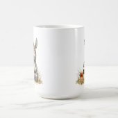コーヒーマグ付き可愛いロバ コーヒーマグカップ (中央)