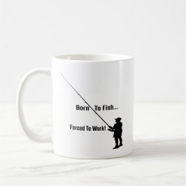 コーヒーマグ生まれ:魚に、強制的に働く コーヒーマグカップ