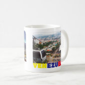 コーヒーマグ私はベネズエラが大好き、カスタマイズ可能 コーヒーマグカップ (正面右)