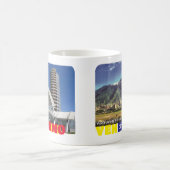 コーヒーマグ私はベネズエラが大好き、カスタマイズ可能 コーヒーマグカップ (中央)