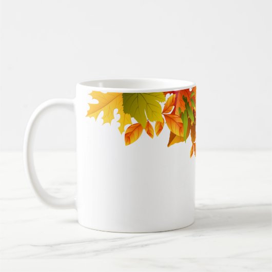 コーヒーマグ紅葉 コーヒーマグカップ (左)