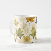 コーヒーマグ紅葉 コーヒーマグカップ (正面左)