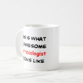 コーヒーマグ素晴らしの天体生物学者 コーヒーマグカップ (正面左)