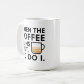 コーヒーマグ走が出た時 コーヒーマグカップ (正面左)
