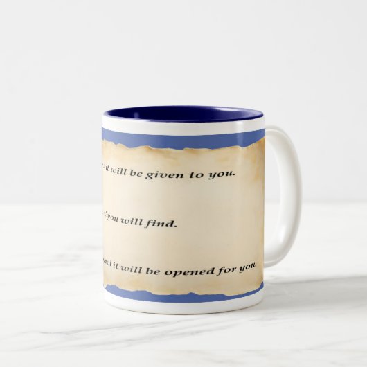 コーヒーマグ頼:、シーク、ノック ツートーンマグカップ (正面右)