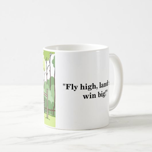 コーヒーマグ4馬好き! コーヒーマグカップ (正面右)