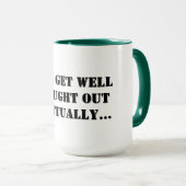 コーヒーマグ – うまく考え出る… マグカップ (正面右)