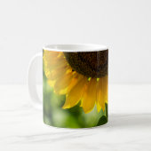 コーヒーマグ - ひまわりの花の写真 コーヒーマグカップ (正面左)