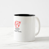 コーヒーマグ"より多くの旅行、心配の少ない" ツートーンマグカップ (正面右)