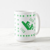 コーヒーマグ：アイルランドの幸運 コーヒーマグカップ (正面右)