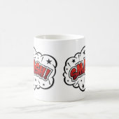 コーヒーマグ – アポップ・アートのートスマッシュ コーヒーマグカップ (中央)