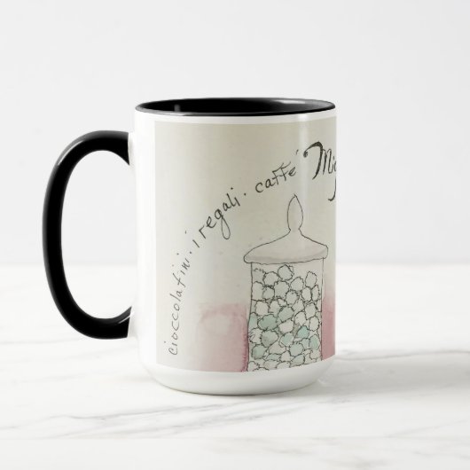 コーヒーマグ:イタリアンキャンディ マグカップ (左)