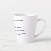 コーヒーマグ カフェラテマグ (右)