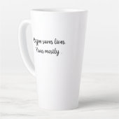 コーヒーマグ カフェラテマグ (左アングル)