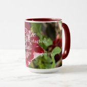 コーヒーマグ – コーヒーとイエス マグカップ (正面右)