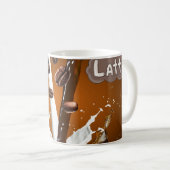 「コーヒーマグ：コーヒー愛好家のために作られた」 コーヒーマグカップ (正面右)