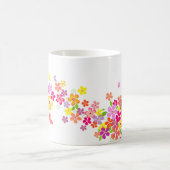 コーヒーマグ – サマーフローラル コーヒーマグカップ (中央)