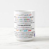 コーヒーマグ – シカゴの言語 コーヒーマグカップ (中央)