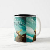 コーヒーマグ、スケートボード ツートーンマグカップ (正面右)