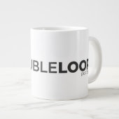 コーヒーマグ – ダブルループポッドキャスト ジャンボコーヒーマグカップ (正面右)