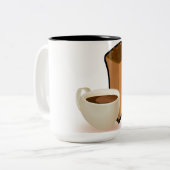 コーヒーマグ ツートーンマグカップ (正面左)