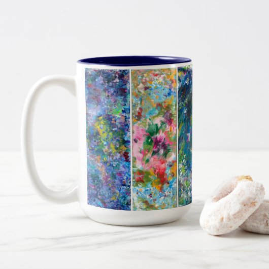 コーヒーマグ ツートーンマグカップ (ドーナツ)