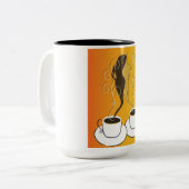 コーヒーマグ ツートーンマグカップ (正面左)