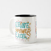 コーヒーマグ ツートーンマグカップ (正面左)