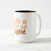 コーヒーマグ ツートーンマグカップ (正面右)