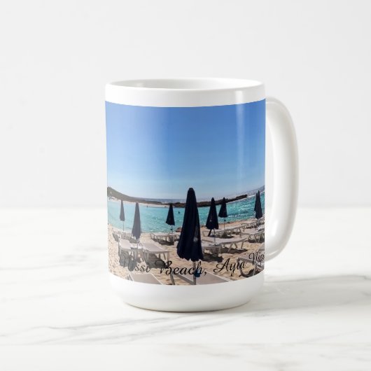 コーヒーマグ(ニッシービーチ1) コーヒーマグカップ (正面右)