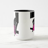 コーヒーマグ(ハイヒールアート) マグカップ (中央)
