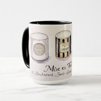 コーヒーマグ、パリ絵を描ショップ マグカップ