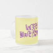 コーヒーマグ フロストグラスマグカップ (正面左)