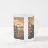 コーヒーマグ フロストグラスマグカップ (正面右)